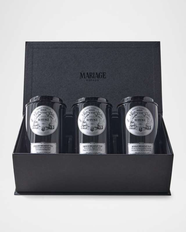 World Breakfast Teas Gift Box, 3 x 3.5 oz.